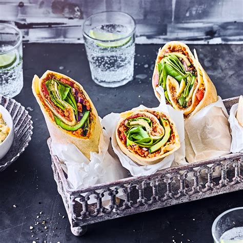 Vegane Wraps Rezept Edeka