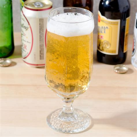 Libbey Chivalry Oz Stemmed Pilsner Glass Case