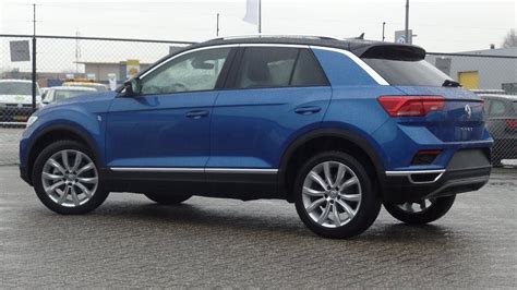 Volkswagen New T Roc 2018 Style Ravenna Blue Metallic 18 Inch Grange