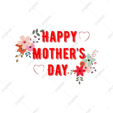 Happy Mother Day Vector Png Images Happy Mothers Day Design Happy