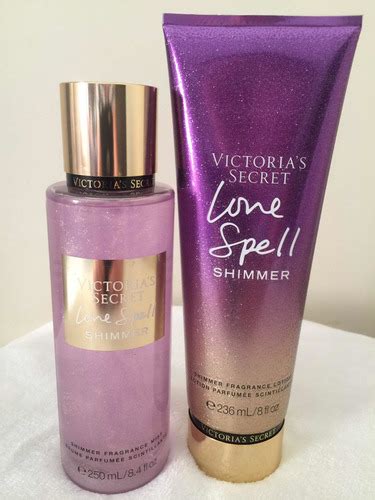 Victorias Secret Kit Love Spell Shimmer Originais Parcelamento Sem Juros