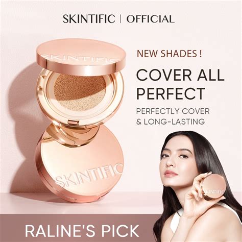 Jual Skintific Cover All Perfect Cushion Ml Uv Spf Pa