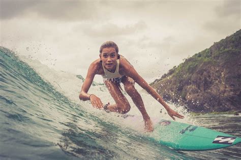 A Visual Journey Showing The Soulful Connection Billabong Women Surfers