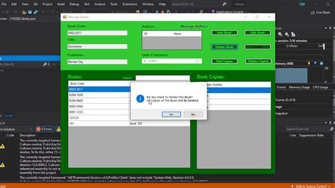 Library Management System Using Vb Net And Ms Access Database Demo