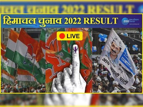 Himachal Election Result 2022 Live जानें शिमला हमीरपुर समेत सभी जिलों