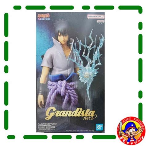 Naruto Shippuden Grandista Nero Uchiha Sasuke Sold By Toyzone Xpress