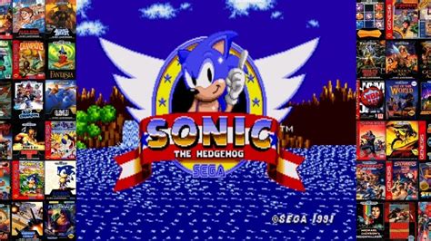 Sonic The Hedgehog Para Mega Driver Com Xtuninho Youtube