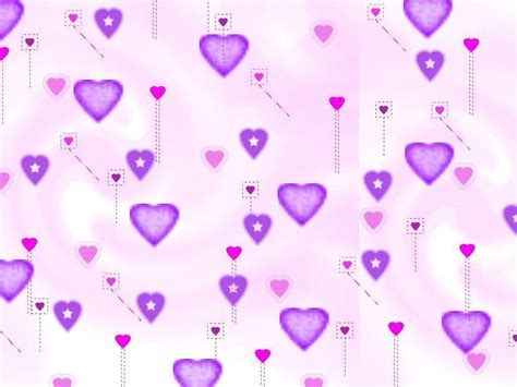 Purple Hearts Backgrounds Wallpaper Cave