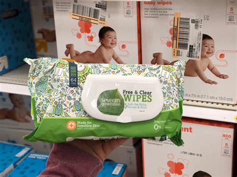 Five Packs Of Better Than Free Seventh Generation Baby Wipes At Target