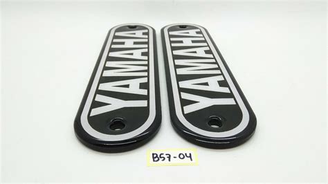 Fuel Tank Emblem Badge Yamaha Rd250 R5 350 Ds7 Yds7 Yr5 Pair New Ebay