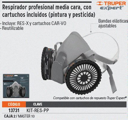 Kit Res Pp Truper Truper Expert Kit Respirador Profesional