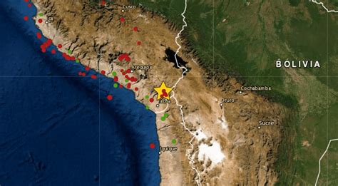 Sismo En Tacna Temblor De Magnitud Se Registr Hoy De Mayo En