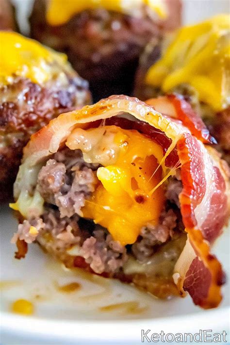 Carnivore Bacon And Cheddar Meatballs Easy Carnivore Recipe