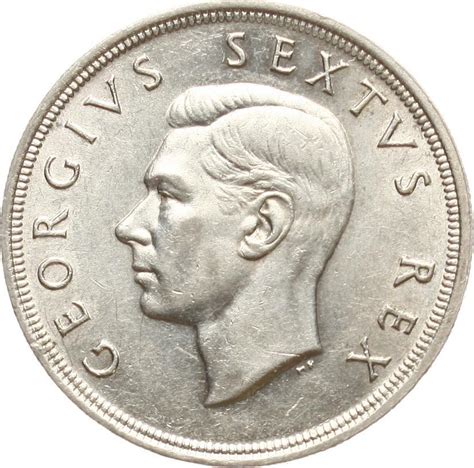 Südafrika 5 Shillings 1952 Georg VI UNC MA Shops