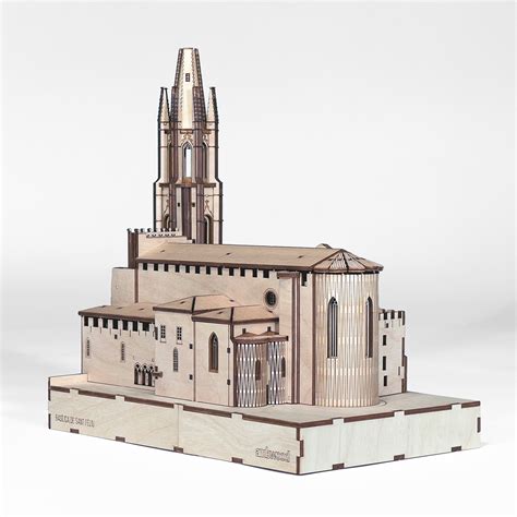 Basílica de Sant Feliu de Girona ambwood