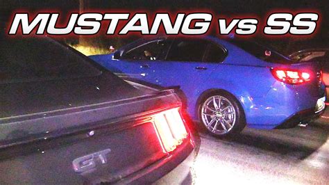 Chevy Ss Vs 15 Mustang Gt Youtube