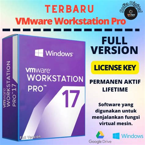 Jual Vmware Workstation Pro V License Key Lifetime Shopee