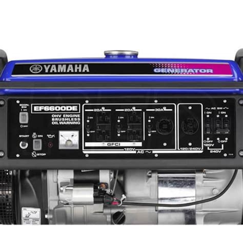 Yamaha Ef De Watt Electric Start Portable Generator