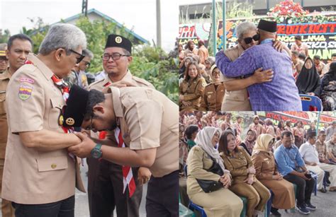 Dr Susanti Bersama Erizal Ginting Lepas Pemberangkatan Jenazah Tokoh