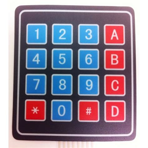 4X4 keypad | Geek Electronics