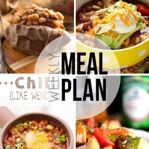 Meal Plan Pinterest Mandy S Recipe Box