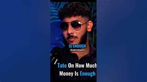 Andrew Tate Reveals How Much Money He Makes😳shorts Youtube