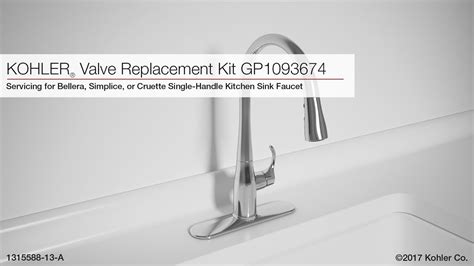 Kohler Single Handle Kitchen Faucet Repair Kit | Review Home Co