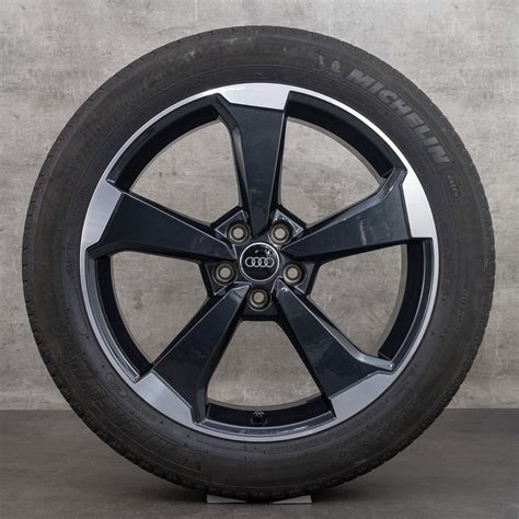 Audi 20 Inch Velgen Q5 SQ5 FY Rotor Zomerbanden Zomervelgen 80A601025Q