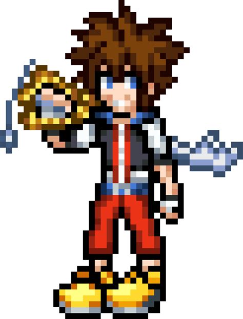 Pixilart Sora Jus Sprite By Henthorneaaron9