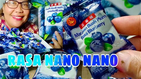 Manisan Buah Plum Rasa Blueberry Asem Manis Dan Asin Rasa Nano Nano