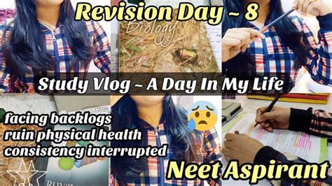 Revision Day Neet Study Vlog Backlogs In Revision Studyvlog