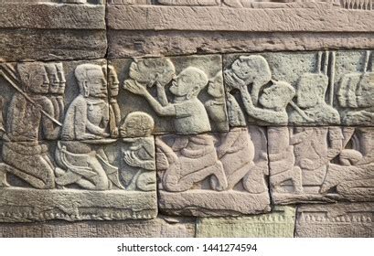 General High Relief Sculpture Stone About Stock Photo 154456076