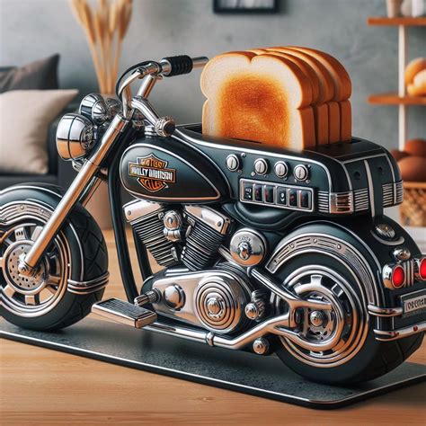 Harley Davidson Shaped Toaster A Unique Addition To Your Kitchen