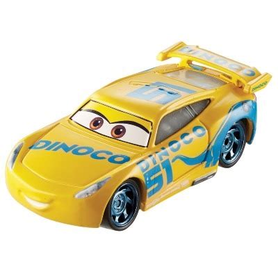 Disney Cars Cruz Ramirez Dinoco Mcqueen Carro Amarelo Mercadolivre