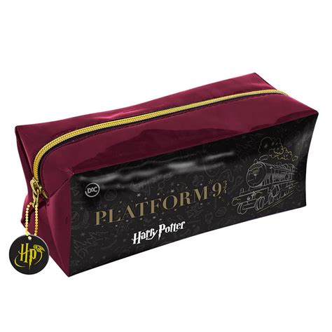 Estojo Escolar Grande Em Pvc Cristal Harry Potter Dac Descubra O