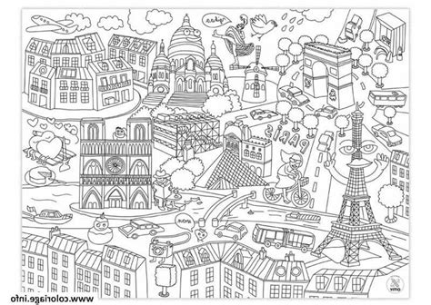 Incroyable Coloriage France Pics Coloriage Ville Coloriage France