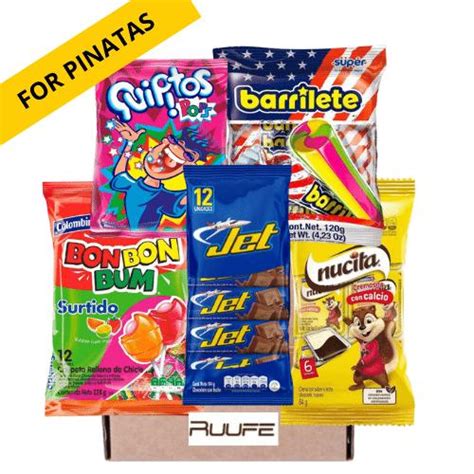 Colombian Gift box for pinatas Colombian Snacks Dulces Colombianos Col ...