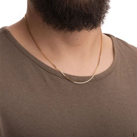 Cord O Masculino Banhado A Ouro K Veneziano Fininho Oferta Mercado