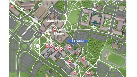 Printable Kent State Campus Map