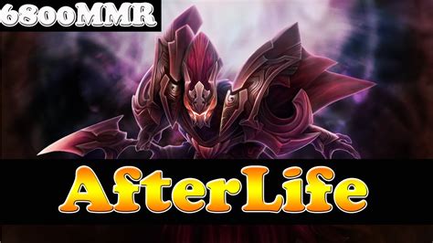 Dota 2 AfterLife 6800 MMR Plays Spectre Vol 1 Ranked Match Gameplay