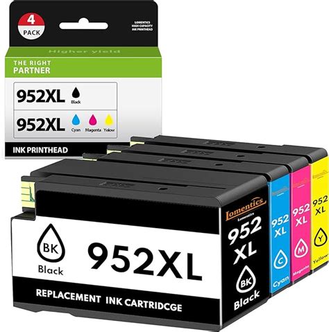 952xl Ink Cartridge Combo Pack Lomen Compatible 952 Xl Ink Cartridge Replacement For