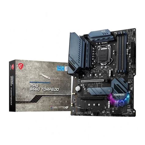 MSI Carte mère B560 TORPEDO LGA1200 ATX RGB M2