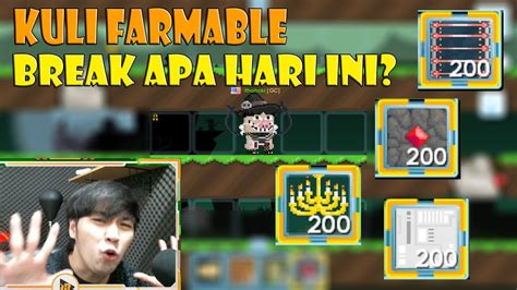 Hari Ini Break Apa Lagi Yaaa Live Stream Growtopia Growtopia Live