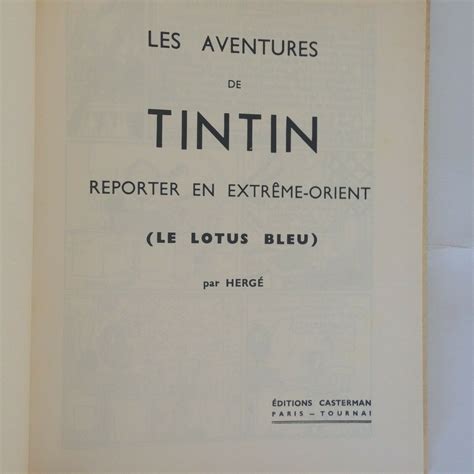 Comicsvalue HERGE LES AVENTURES DE TINTIN REPORTER EN EXTREME