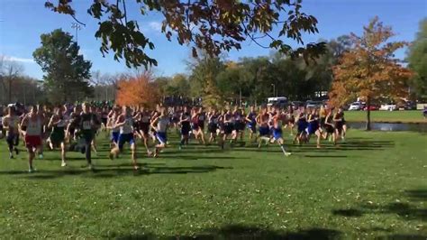 Boys Cross Country Regional In Centennial Park2c Rock Falls Youtube