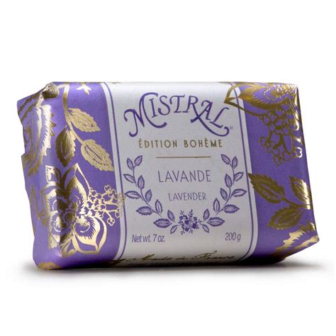 Mistral Bar Soap Edition Boheme Lavender 2 Bars Beauty