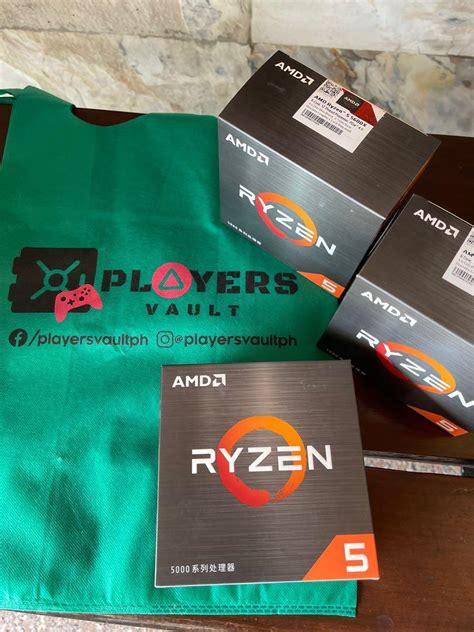 AMD Ryzen 5 5600x Box Type Brandnew Only Computers Tech Parts