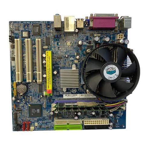 Placa M E Kit Lga Gigabyte Pentium Cooler Espelho Pe As