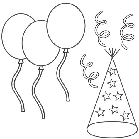 3 Globos Para Colorear Imagui