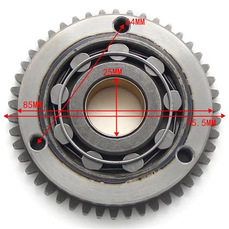 Motorcycle One Way Starter Clutch For Yamaha TTR125 TTR125E TTR125L